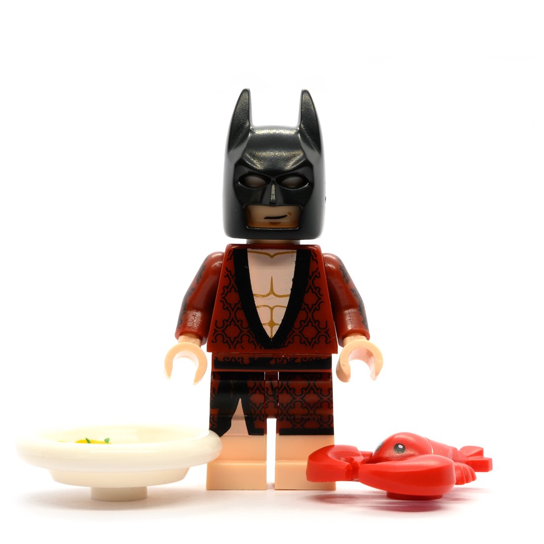 Lobster-Lovin Batman - | Lego Minifigures | lego.minifigures.world