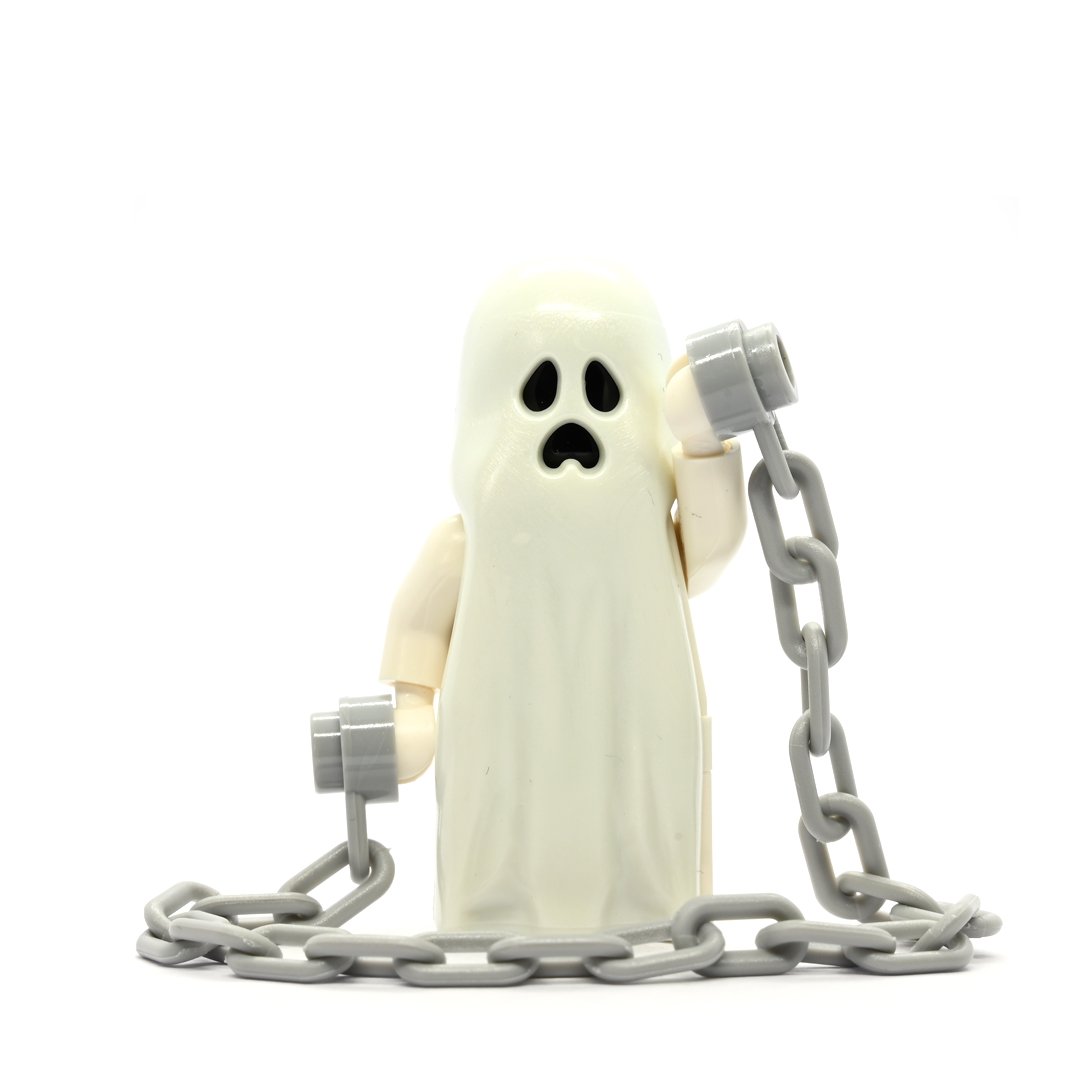 Ghost (With pointed top shroud) Lego Minifigures lego.minifigures
