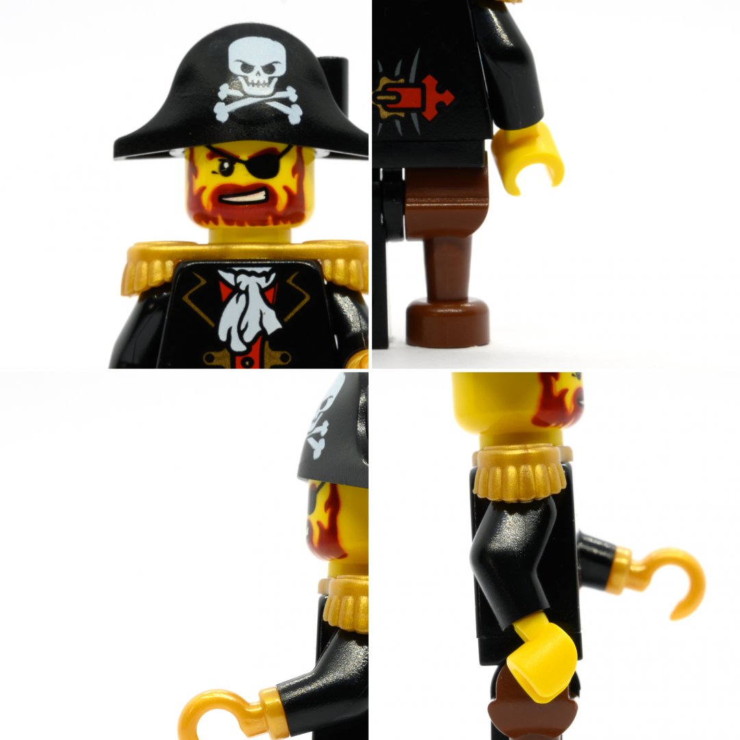 Captain Brickbeard Captain Brickbeard - | Lego Minifigures | lego.minifigures.world