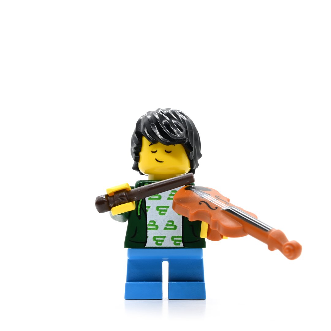 Violin Kid Lego Minifigures lego.minifigures.world