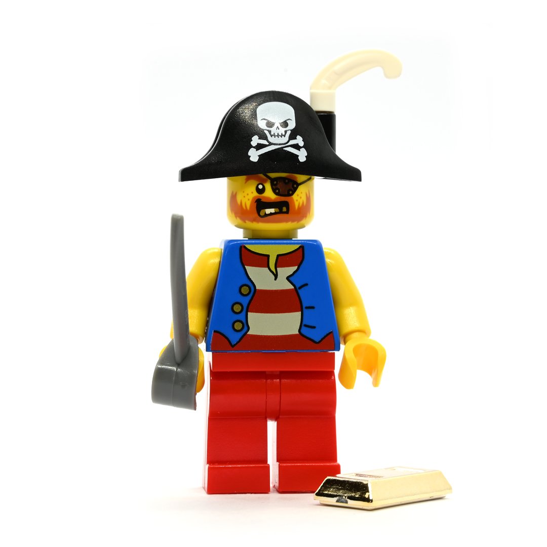 Pirate Captain - | Lego Minifigures | lego.minifigures.world