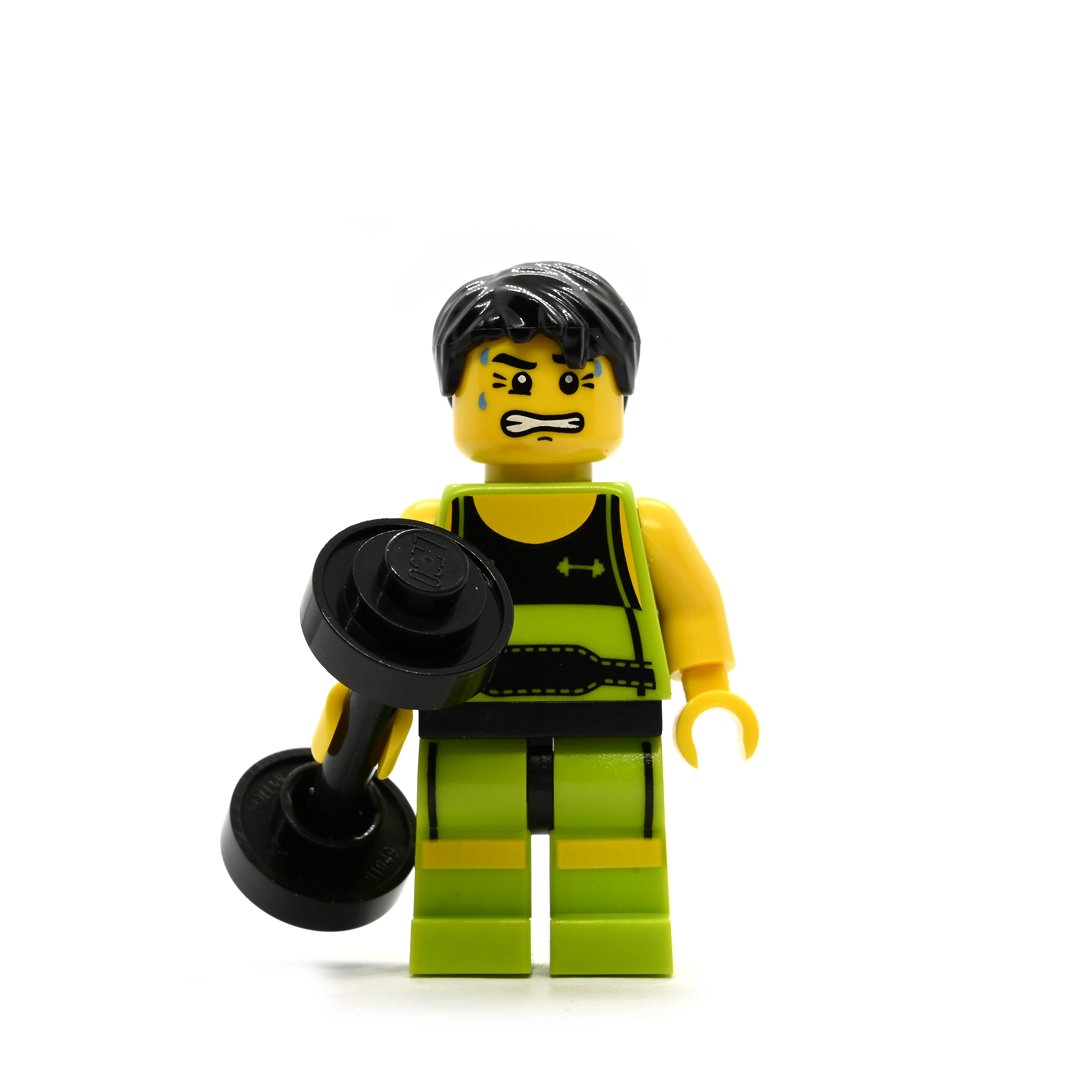 Weightlifter - | Lego Minifigures | lego.minifigures.world