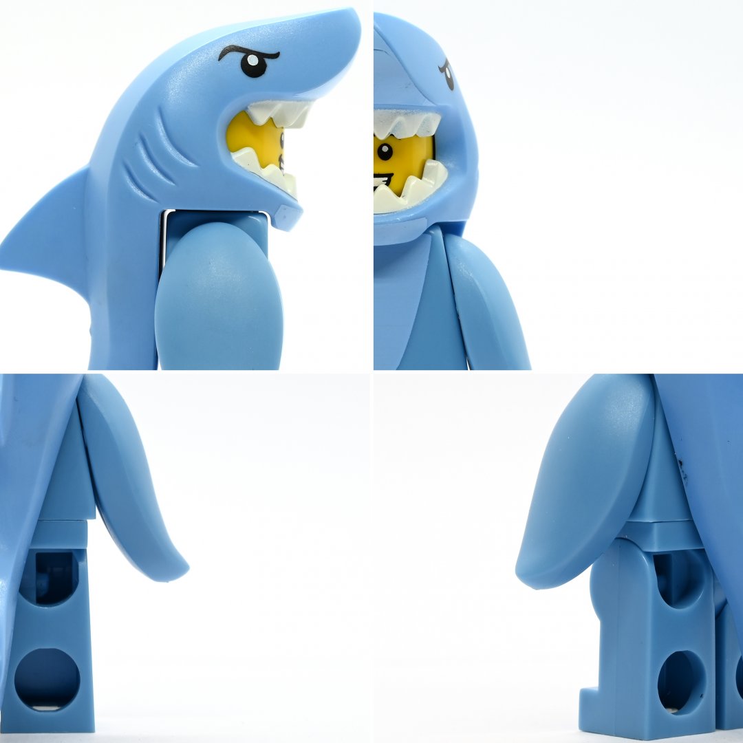 Shark Suit Guy Lego Minifigures lego.minifigures.world