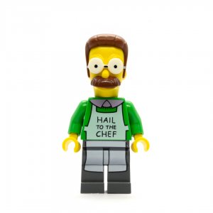 Ned Flanders with apron