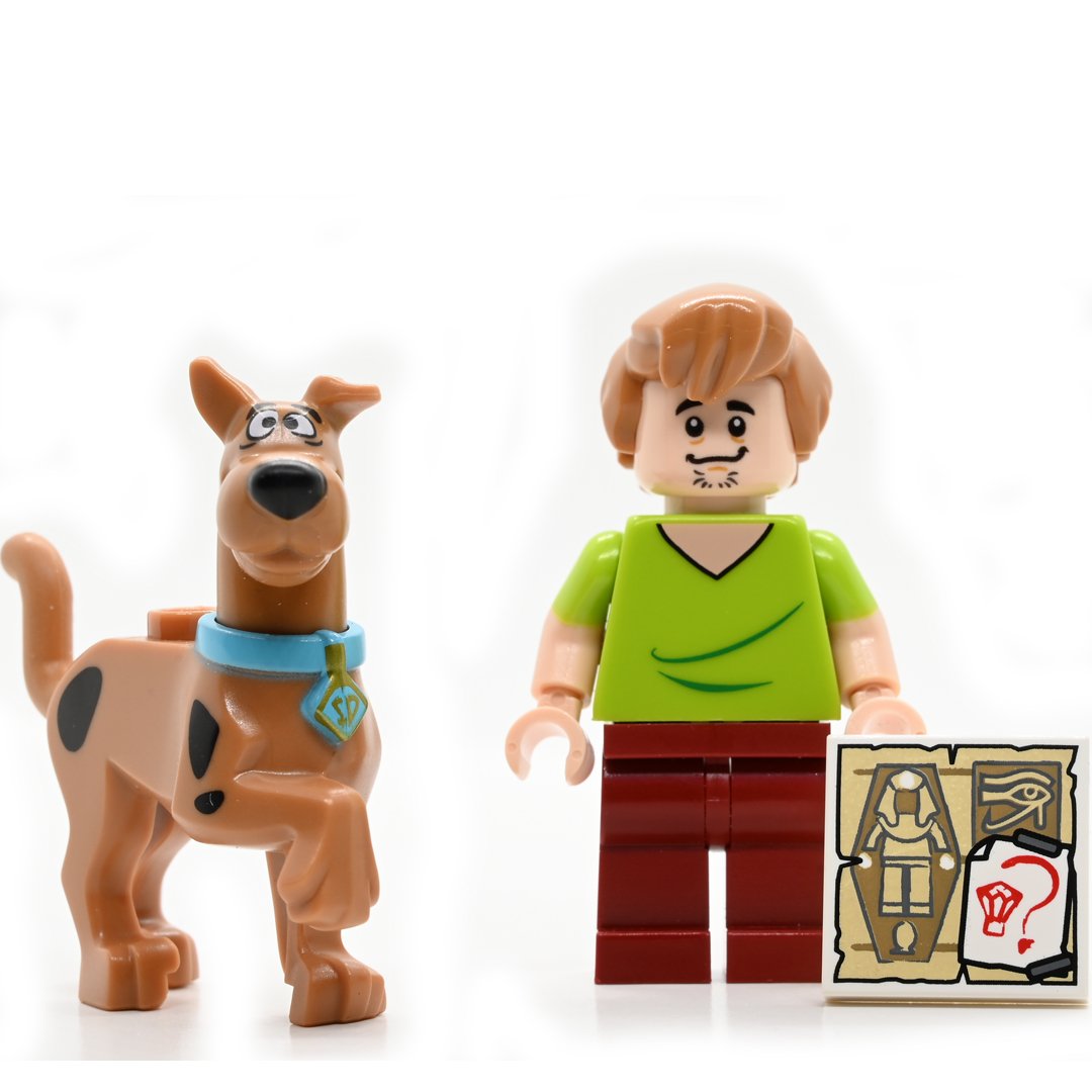 Shaggy Roggers & Scooby-Doo - | Lego Minifigures | lego.minifigures.world