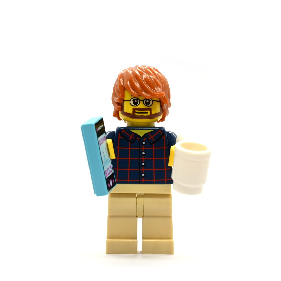 Smartphone Guy - | Lego Minifigures | lego.minifigures.world