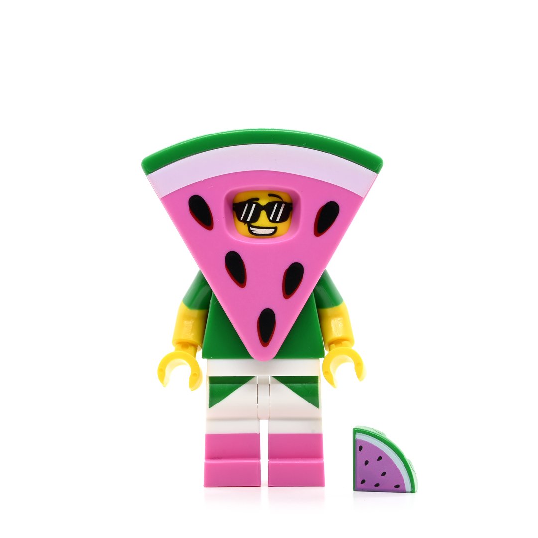 Watermelon Dude Lego Minifigures lego.minifigures.world